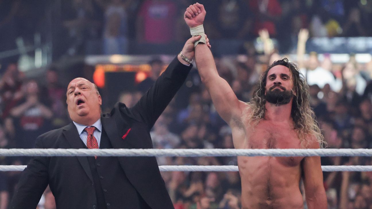 WrestleMania 41 Night 1 results: Heyman turns on Reigns and Punk, Rollins wins main event