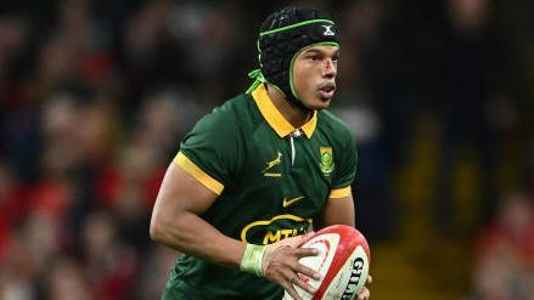 Kurt-Lee Arendse in action