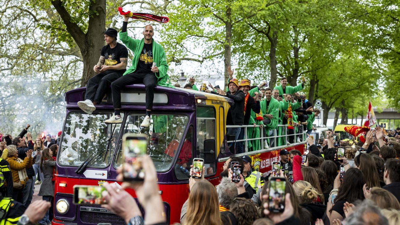 Go Ahead Eagles viert bekerwinst in Deventer: "Als Almere zondag niet van ons wint..."