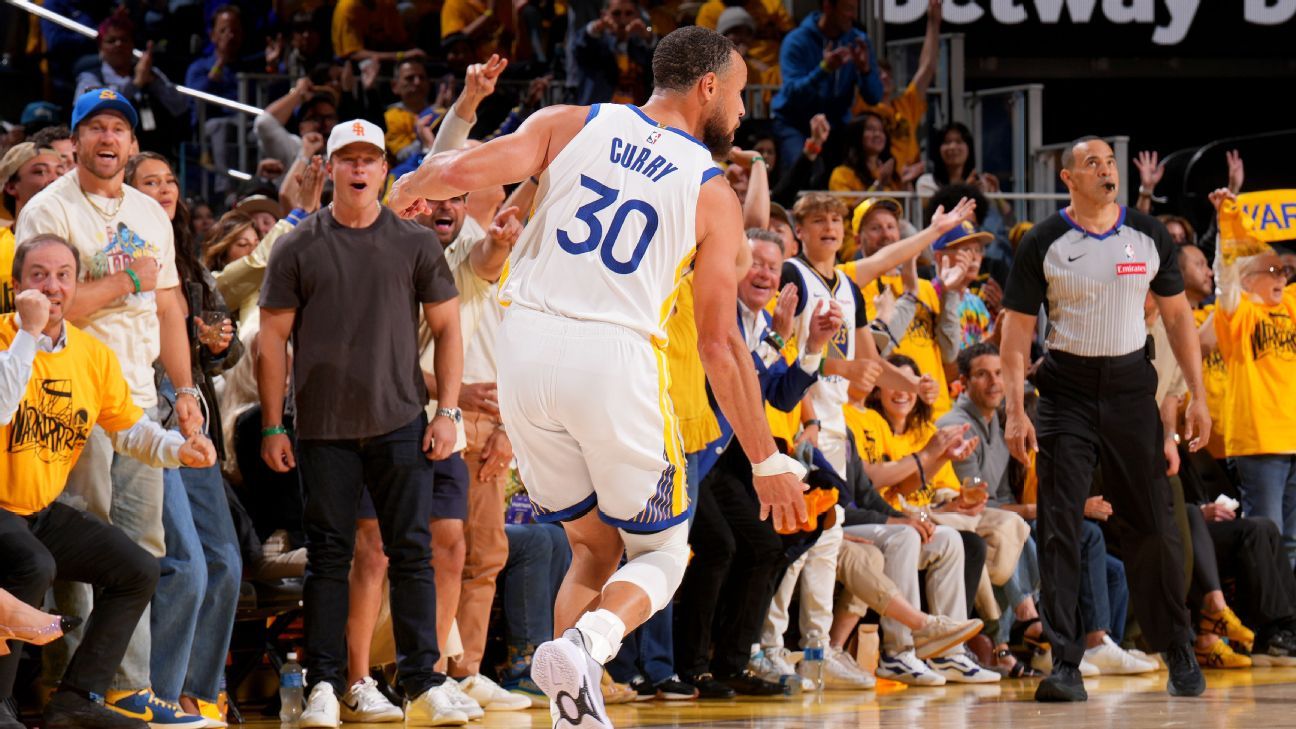 Sem Butler, Curry 'carrega' Warriors para vitória contra os Rockets