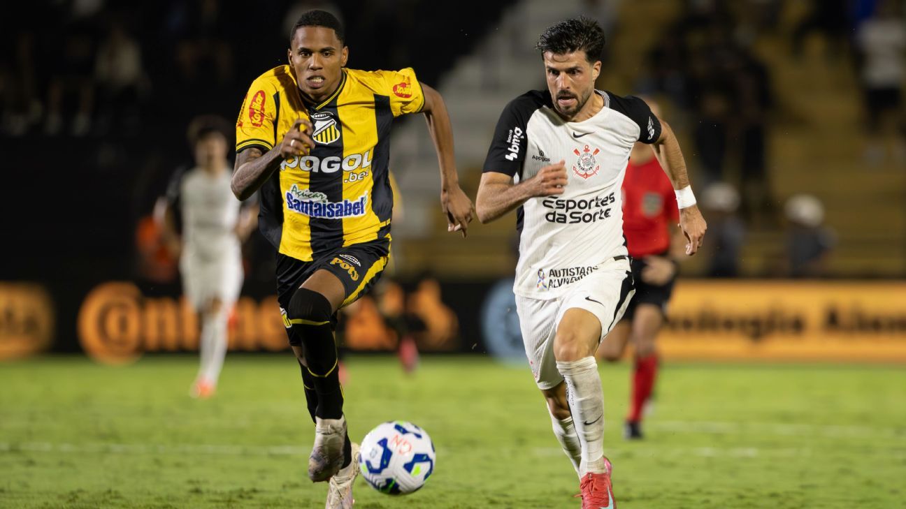 Na estreia de Dorival, Héctor Hernández encerra jejum, e Corinthians larga na frente do Novorizontino na Copa do Brasil