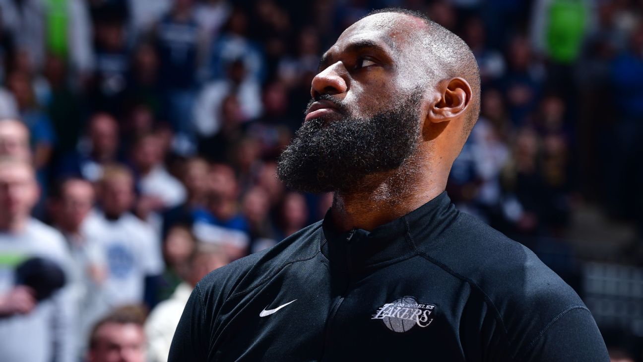 LeBron deixa futuro em aberto após queda dos Lakers nos playoffs