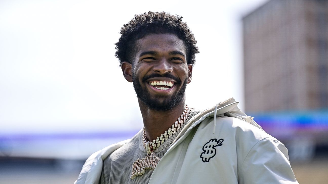 ‘We got a purpose’: Browns QB Shedeur Sanders makes surprise visit to Cleveland area high school