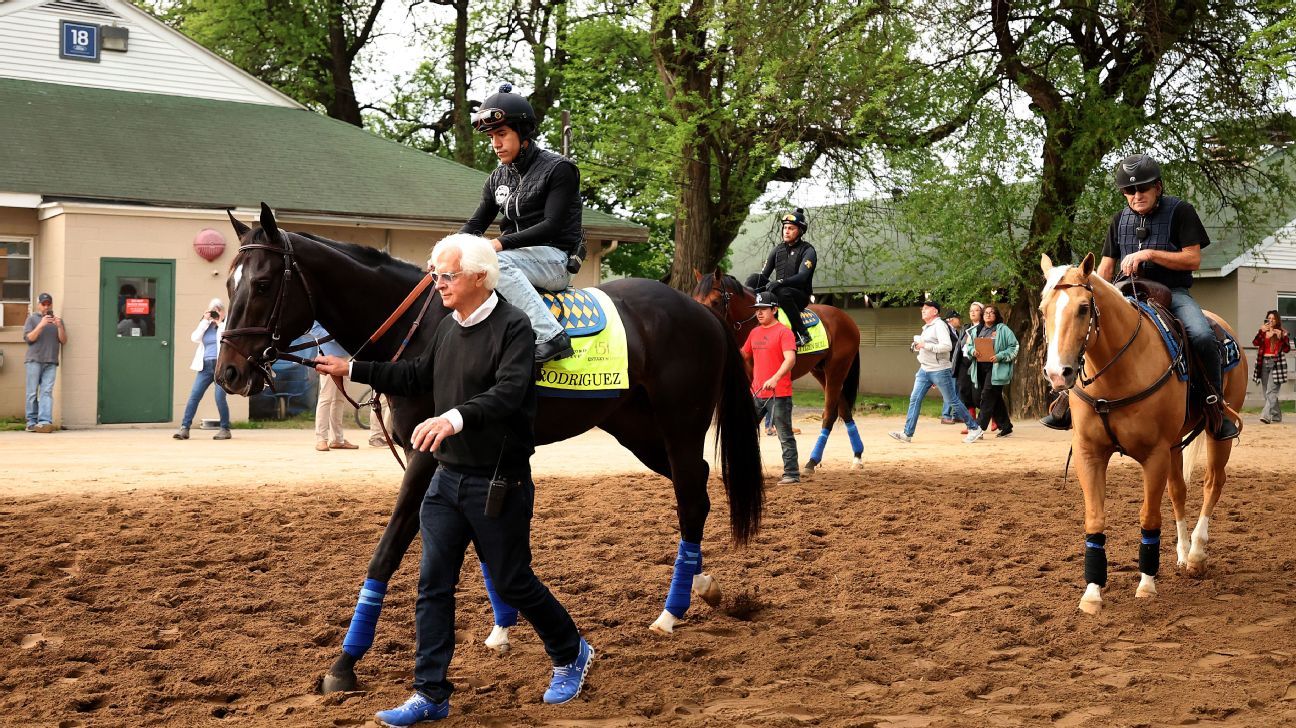 Baffert's Rodriguez out of Derby; Baeza joins field
