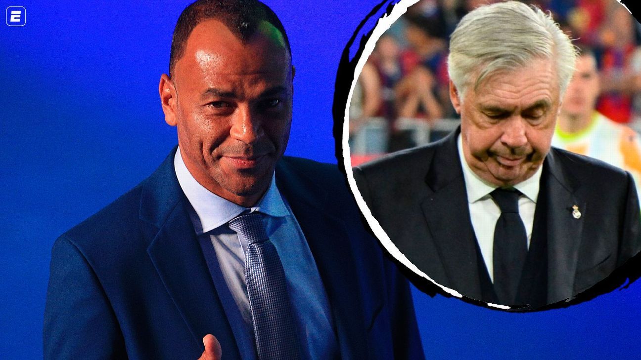 Cafu revela seus dois técnicos favoritos para seleção e aponta 'problema' de Ancelotti