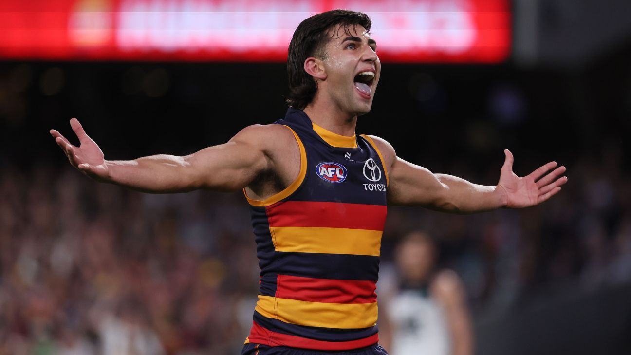 Dominant Dawson fires Crows to big win over Carlton