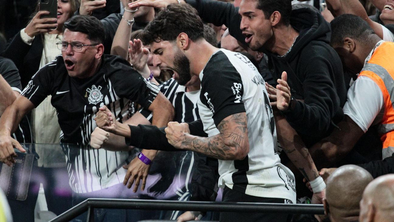Yuri Alberto faz 3, e Corinthians vence o Internacional em jogo cheio de polêmicas pelo Brasileirão