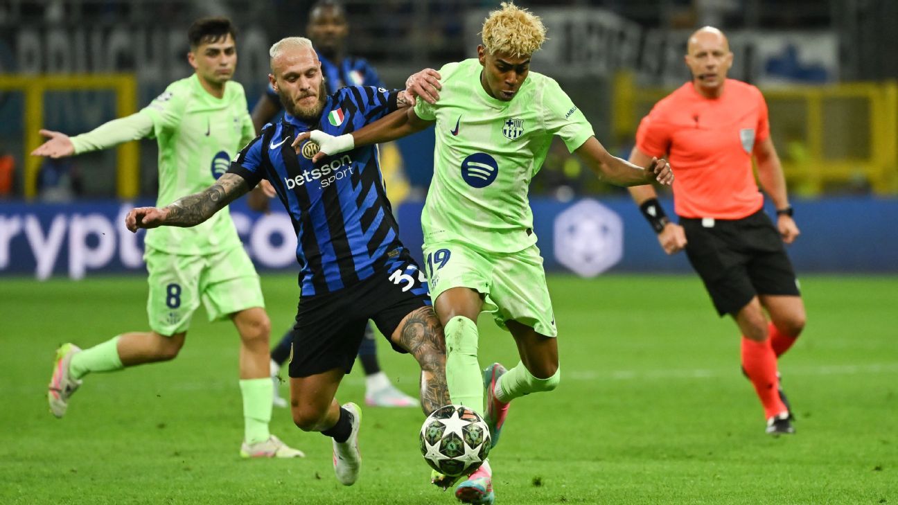 UEFA Champions League live updates: Inter vs. Barcelona