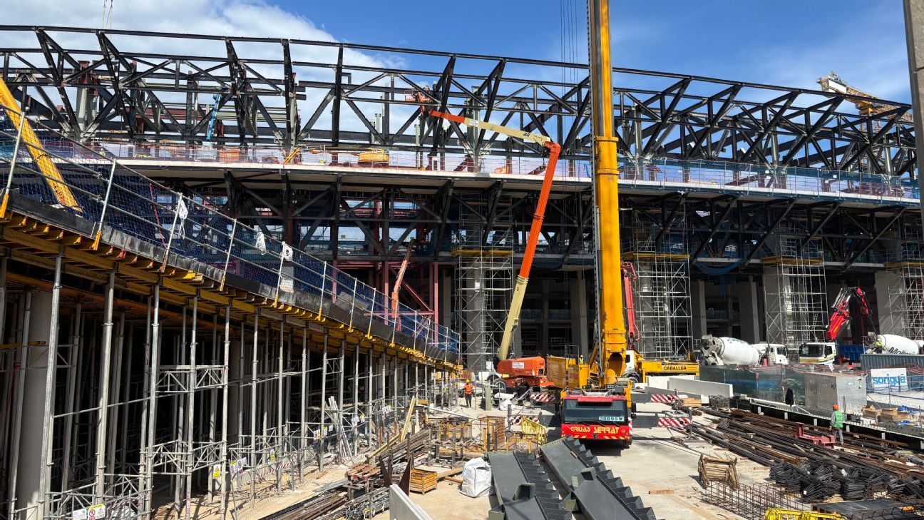 24 horas 'sem parar' e previsão para receber jogos do Barcelona ainda em 2025: como estão as obras do Camp Nou