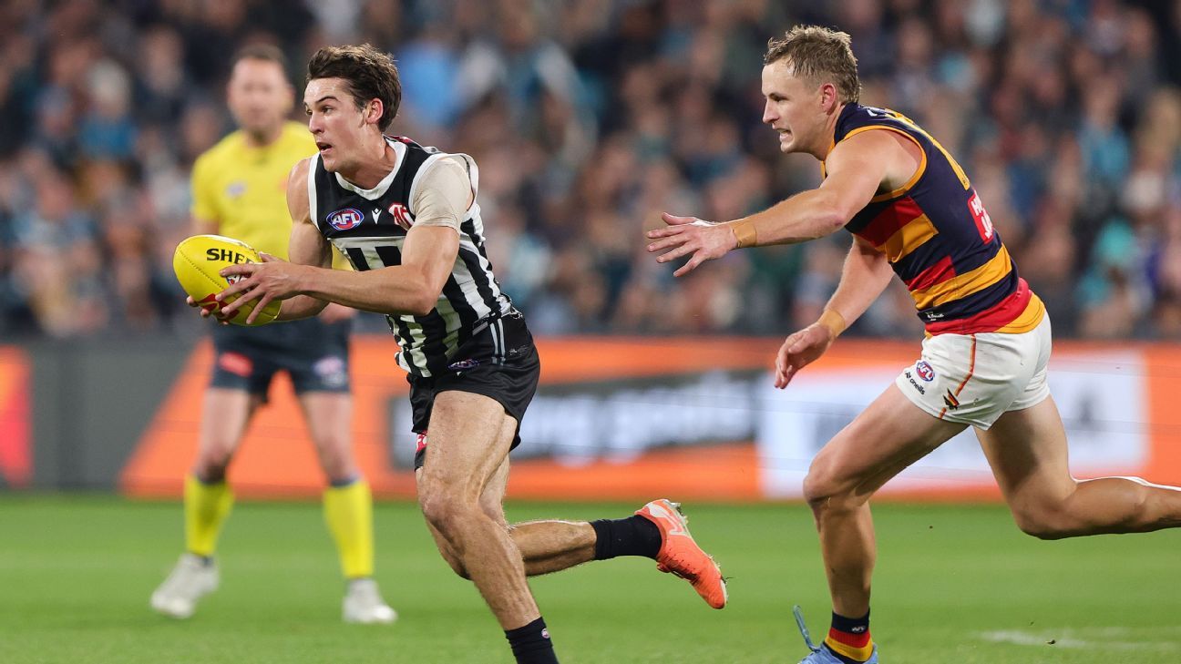 Crows pip Port in another SA Showdown thriller