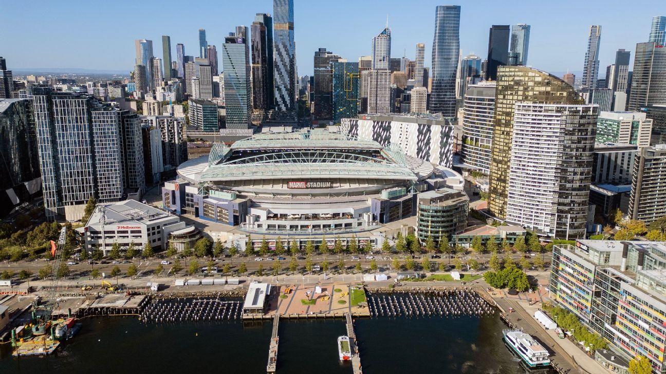 Teen caught with weapons outside Marvel Stadium