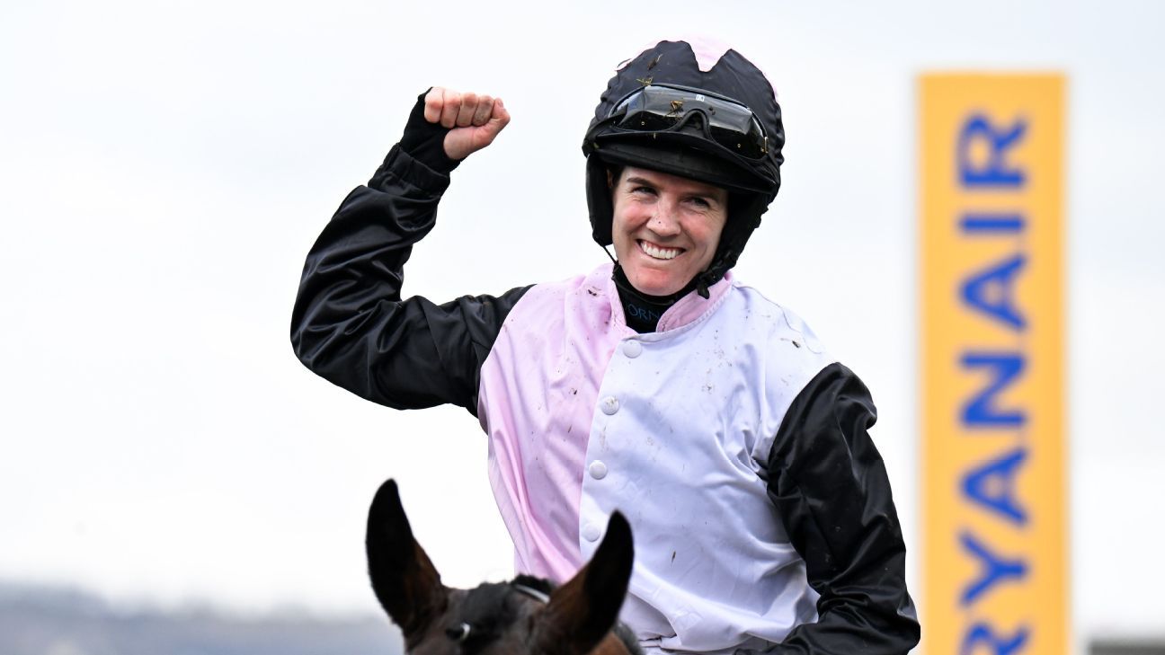 1st female Grand National champ Blackmore retires