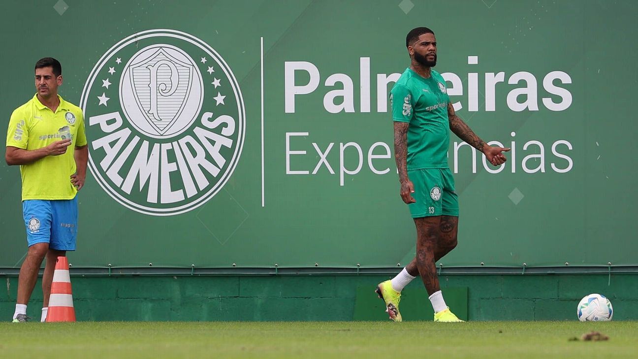 DE VOLTA? Micael inicia transição física em reapresentação do Palmeiras após vitória no Choque-Rei