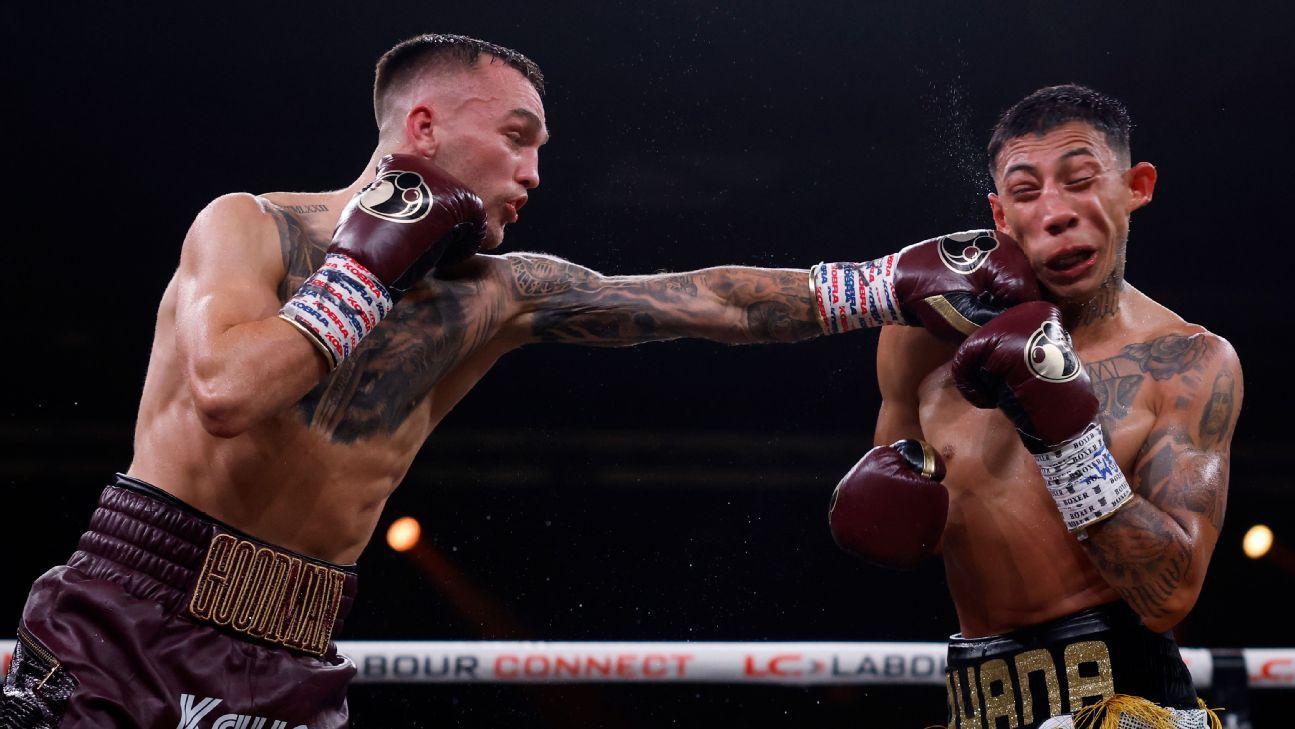 Goodman eyes world title shot after victory