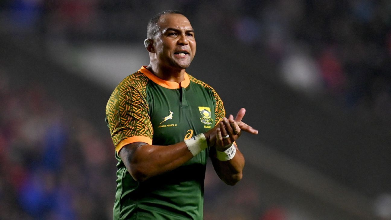 Former South Africa winger Cornal Hendricks dies aged 37