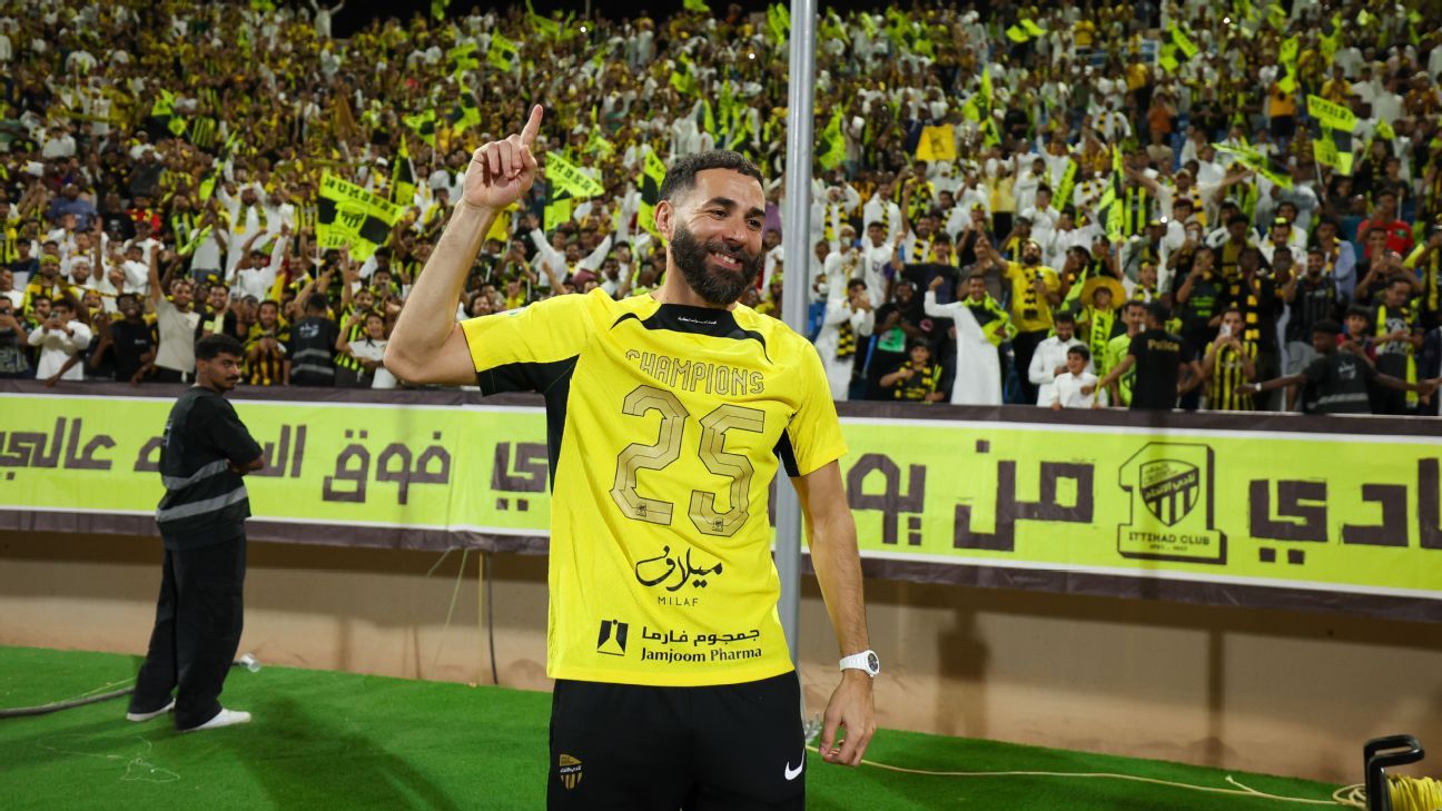 Benzema's Al Ittihad secure Saudi Pro League title