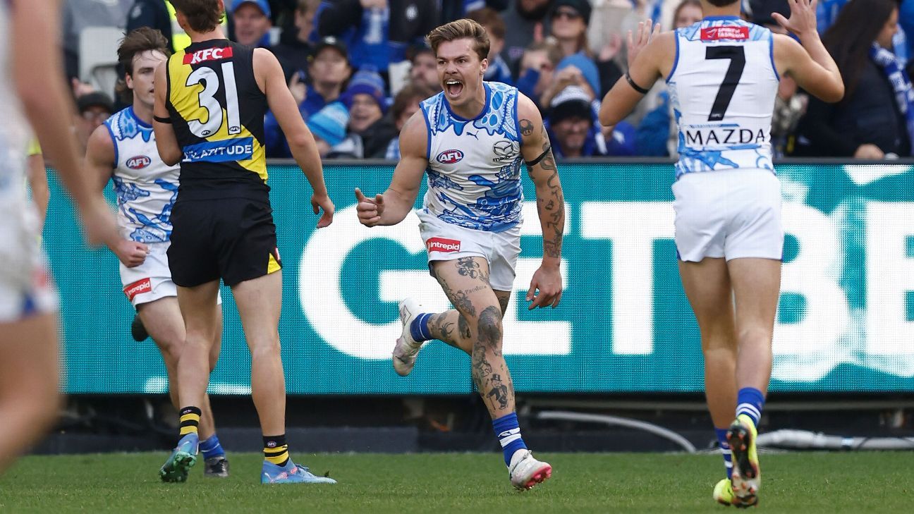 Zurhaar fires in North's drought-breaking MCG win