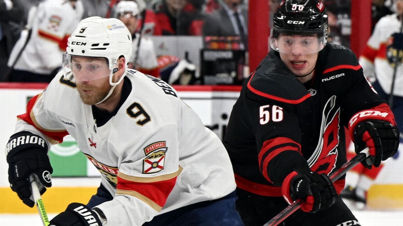 Hurricanes D Morrow makes playoff debut in loss