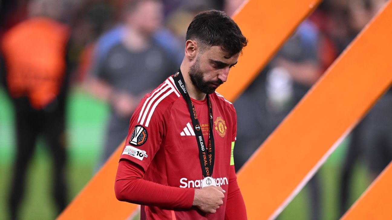 Fernandes and Garnacho: Uncertain future at Manchester United after defeat
