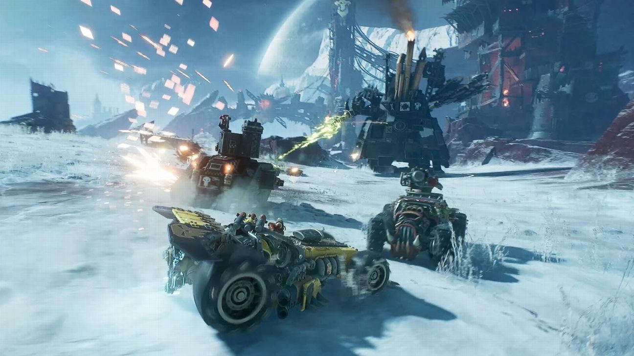 Orks meet off-road racing in newly-released Warhammer 40,000: Speed Freeks