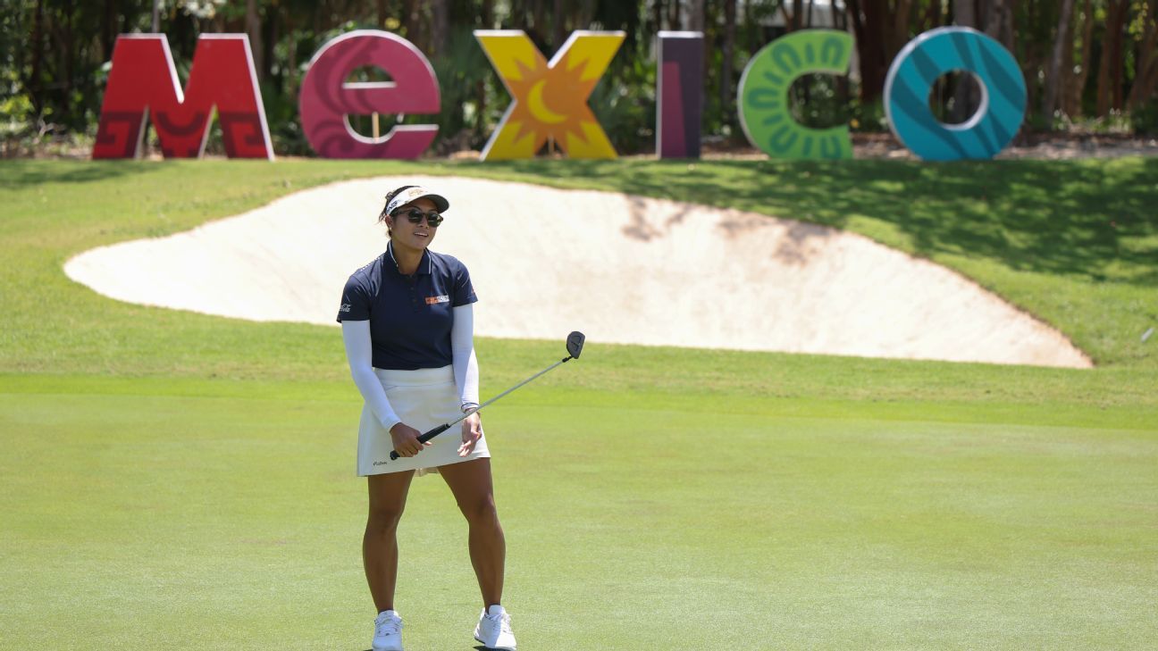 LPGA: Pagdanganan among 4 in lead in Mexico