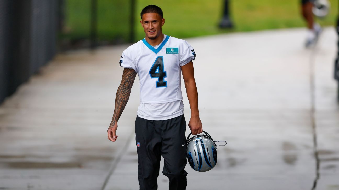 Bryce Young, Xavier Legette thrilled with Tetairoa McMillan’s potential in Panthers’ offense
