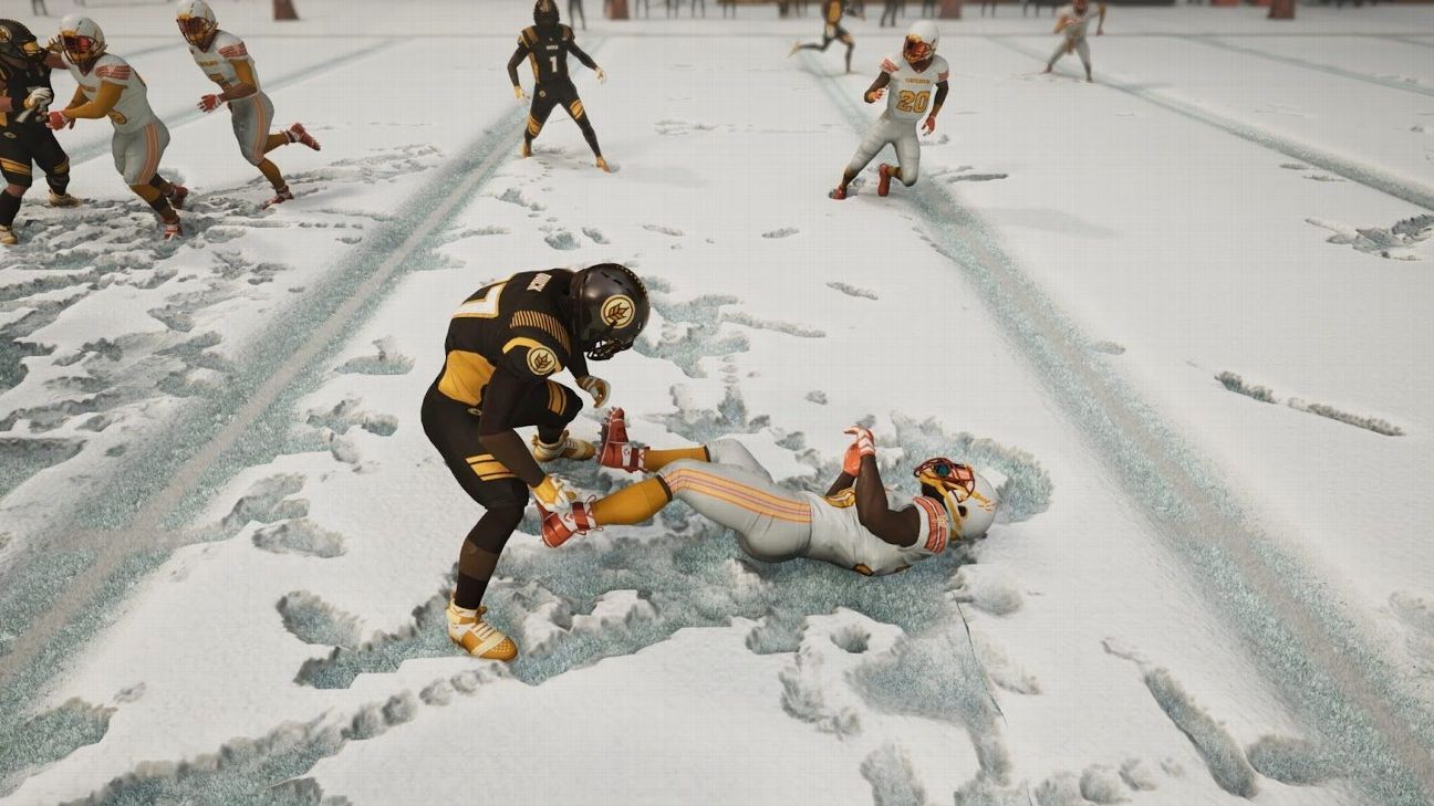 Maximum Football devs reveal weather effects, stadium customization for PS5 release