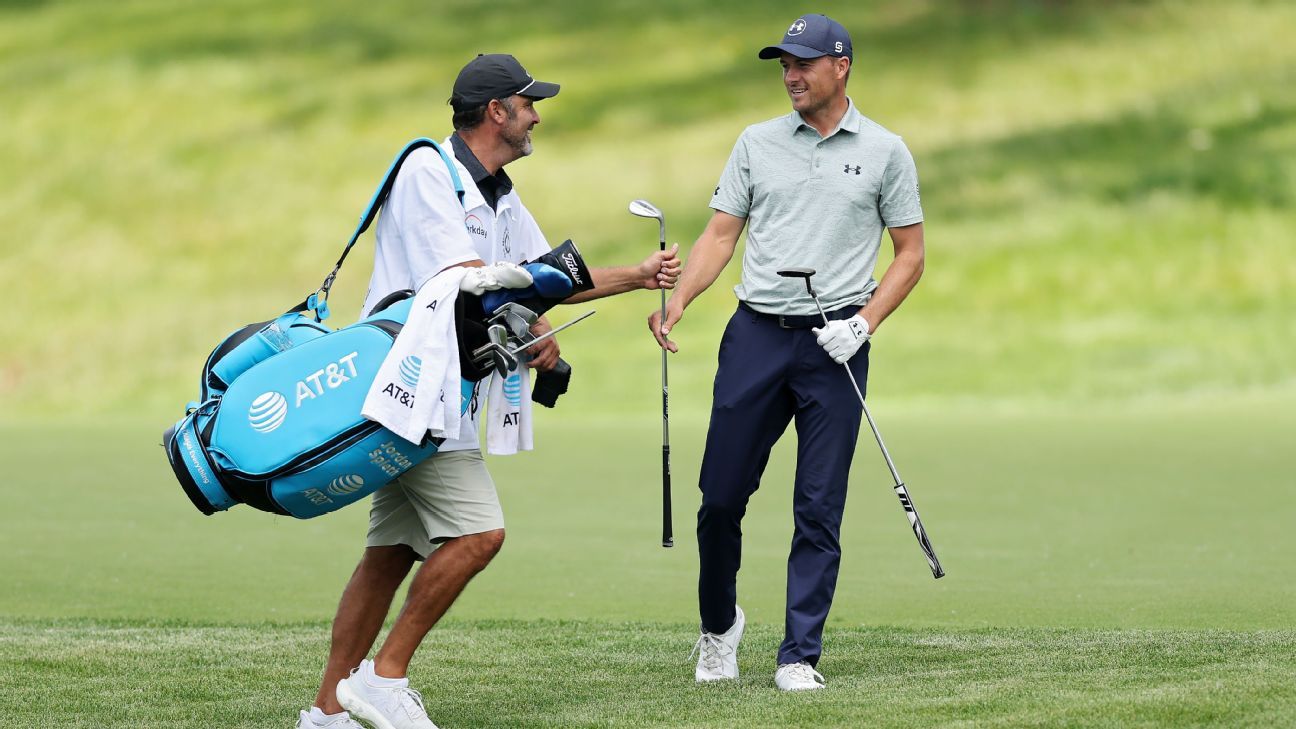 Spieth ignores caddie’s wise advice, still cards 4