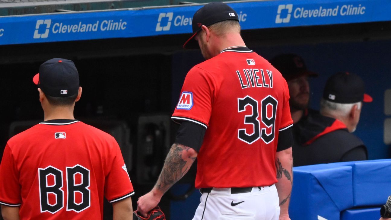 Guardians RHP Lively has Tommy John surgery