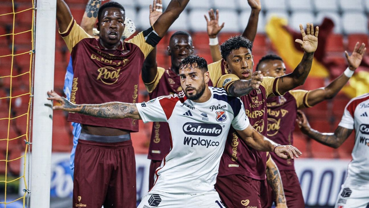 Triunfo contundente de Independiente Medellín sobre Tolima en la Liga BetPlay