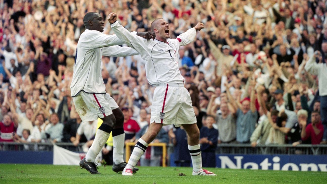 David Beckham: Man United legend's career in pictures