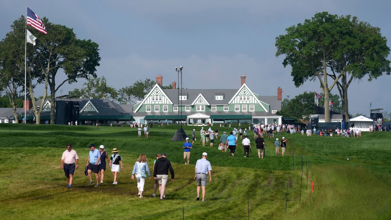 Oakmont Country Club es sede del U.S. Open por décima vez.