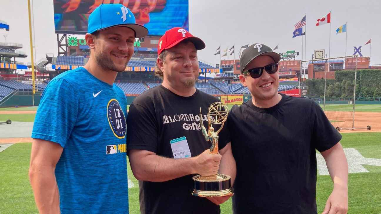 Phils’ Turner hails Emmy for film on his ’23 ovation