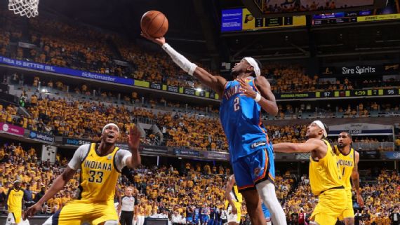 SGA Leads Thunder to NBA Finals Game 4 Win | Highlights & Recap Shai Gilgeous-Alexander drives to the basket during Game 4 of the NBA Finals