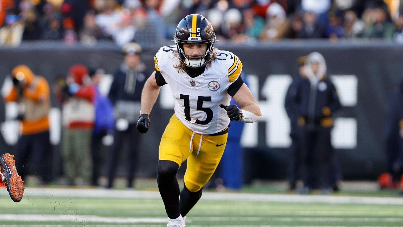 ‘We have to be grimy’: Steelers receivers ready to get their hands dirty