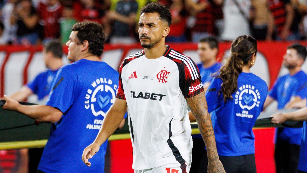 Frustração com empate do Flamengo motiva Danilo para confronto com Bayern.