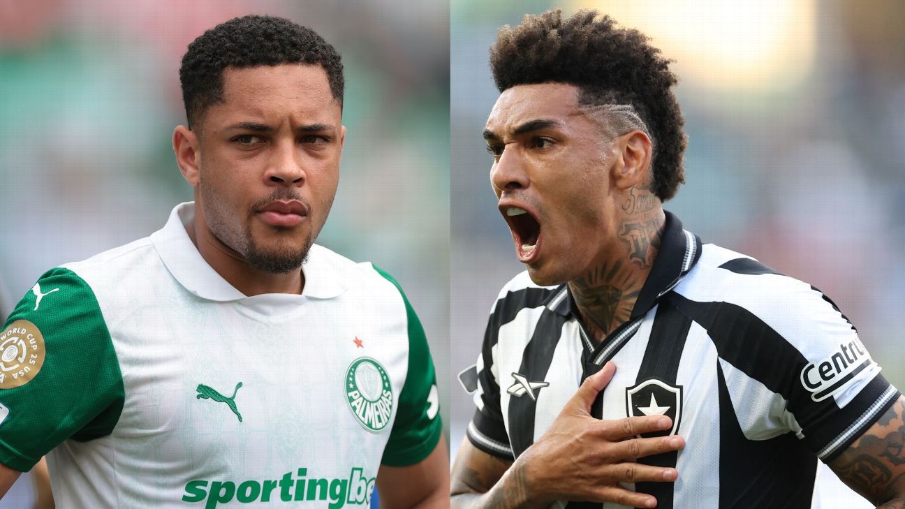 Palmeiras e Botafogo disputam Mundial de Clubes por premiação superior ao Brasileirão.