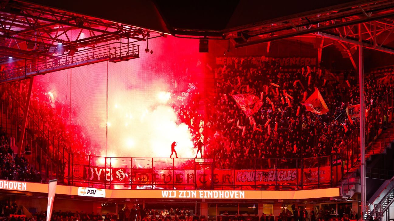 Straf Go Ahead voor vuurwerk tijdens bekerduel met PSV: geen fans mee naar Sittard