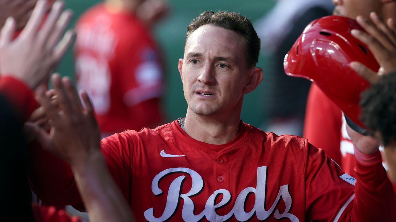 Reds activate OF Hays, place OF Fraley on IL
