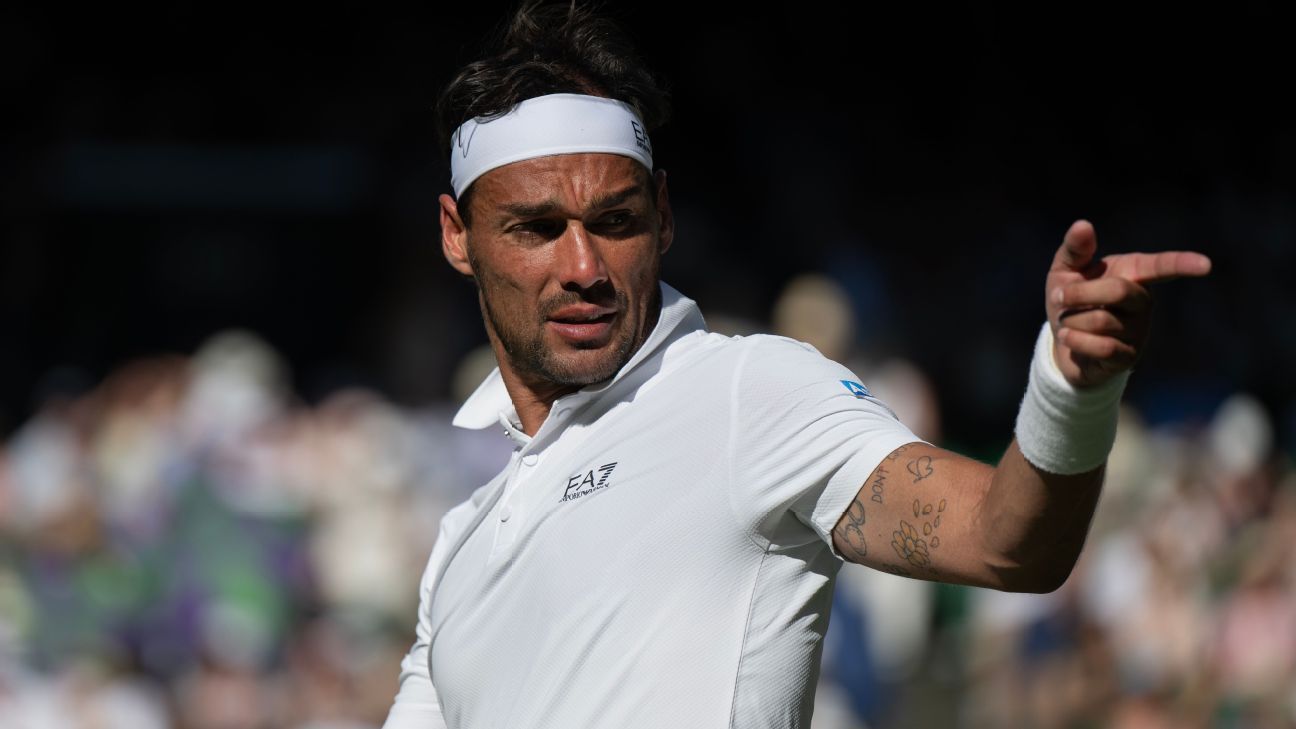Former top-10 player Fognini retires from tennis