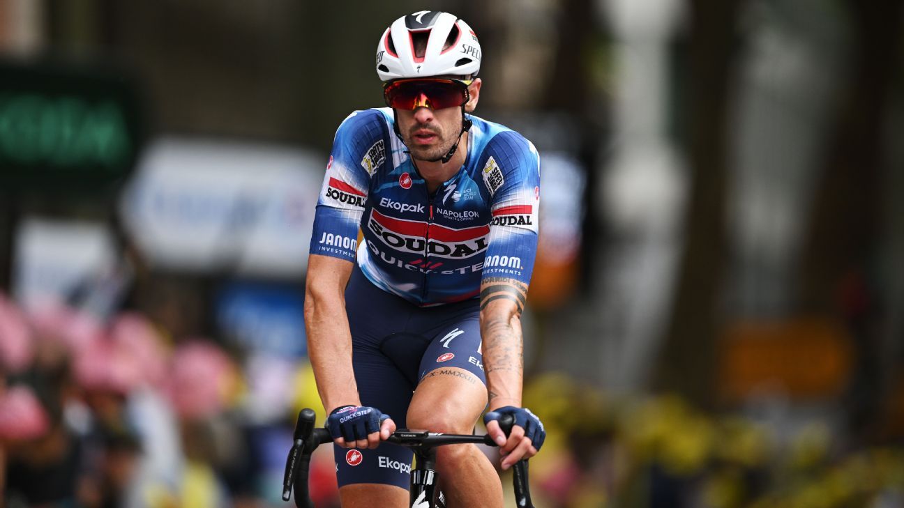 Evenepoel's teammate Cattaneo WDs from TdF
