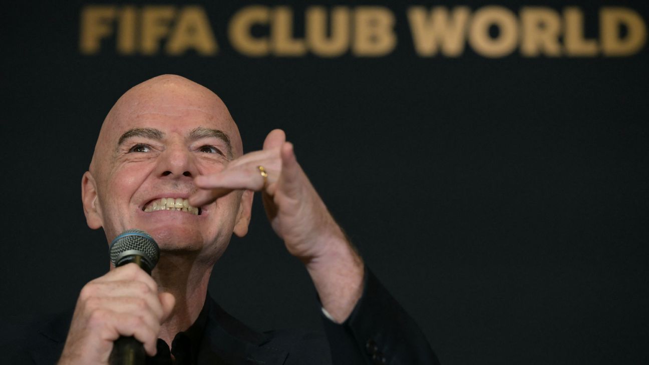 Mundial de Clubes a cada dois anos: presidente da FIFA sugere mudanças relevantes