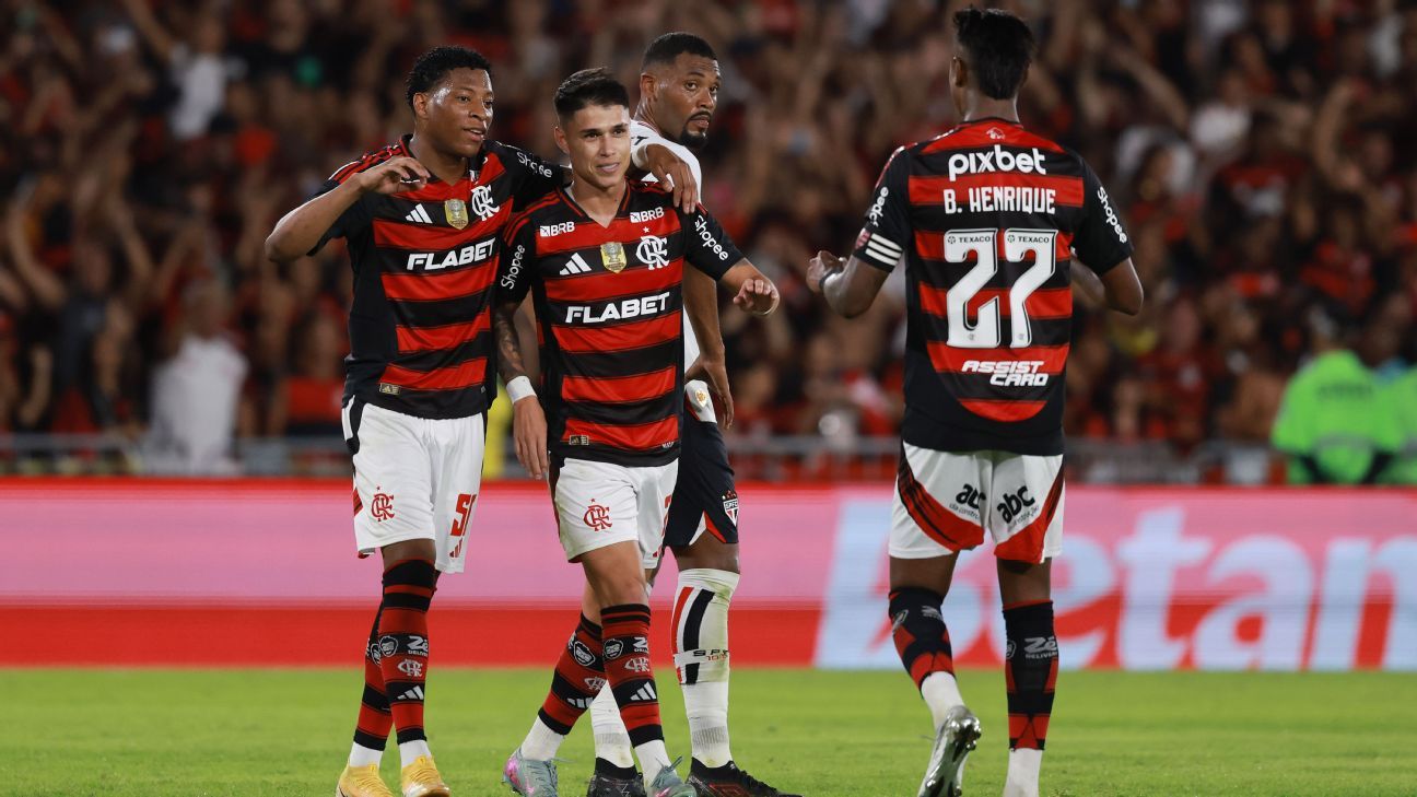 Flamengo vence São Paulo com belo gol e lei do ex no Brasileirão.