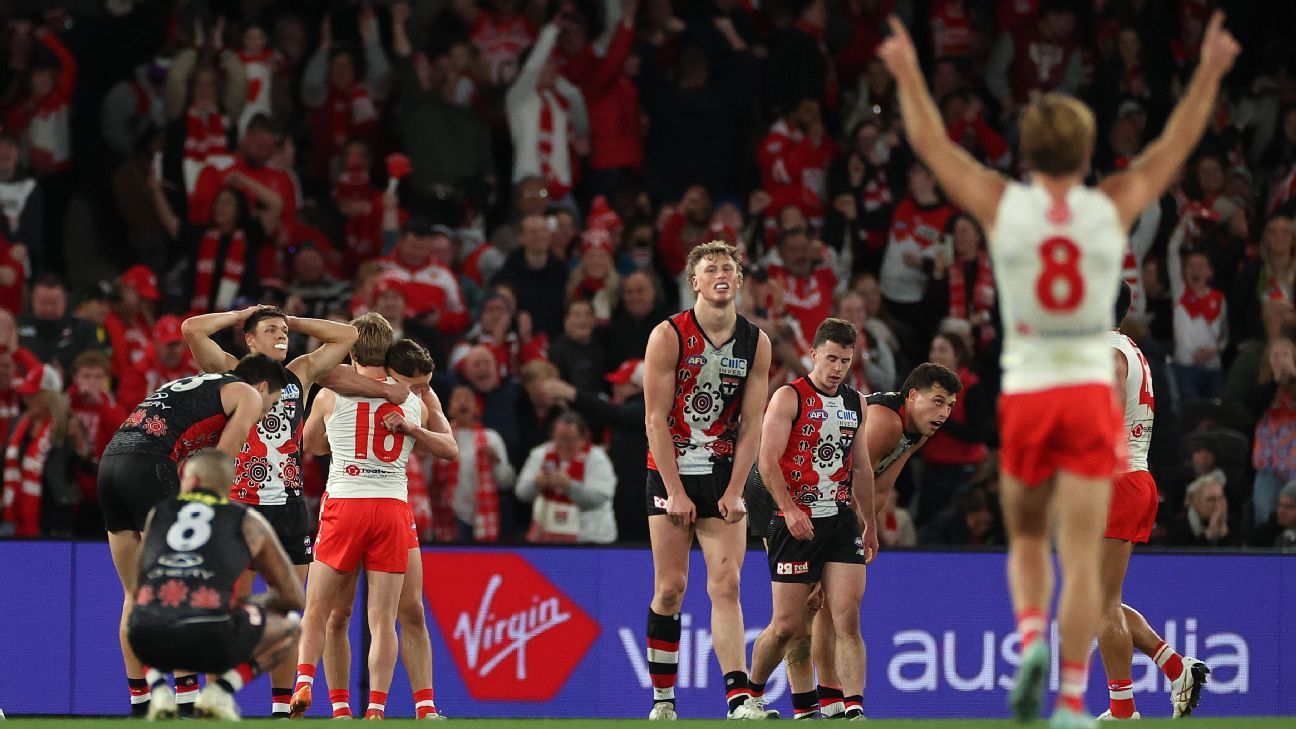 Swans stay alive with nail-biting win over Saints