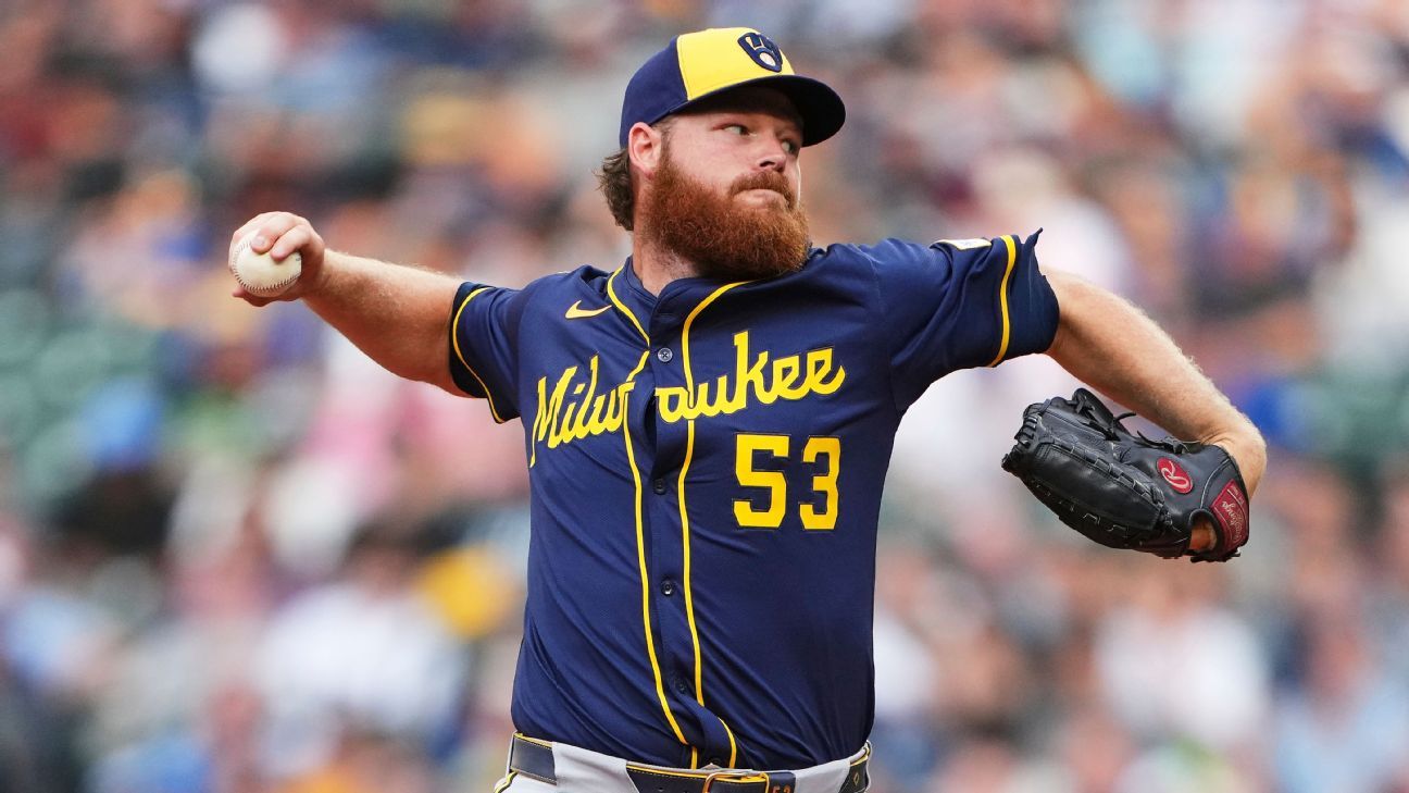 Brewers first NL team to hit 60 wins, on 11-game winning streak