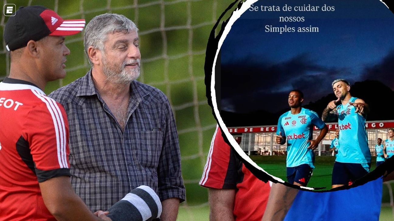 Flamengo reforça afastamento de Runco do futebol para resolver crise no DM.