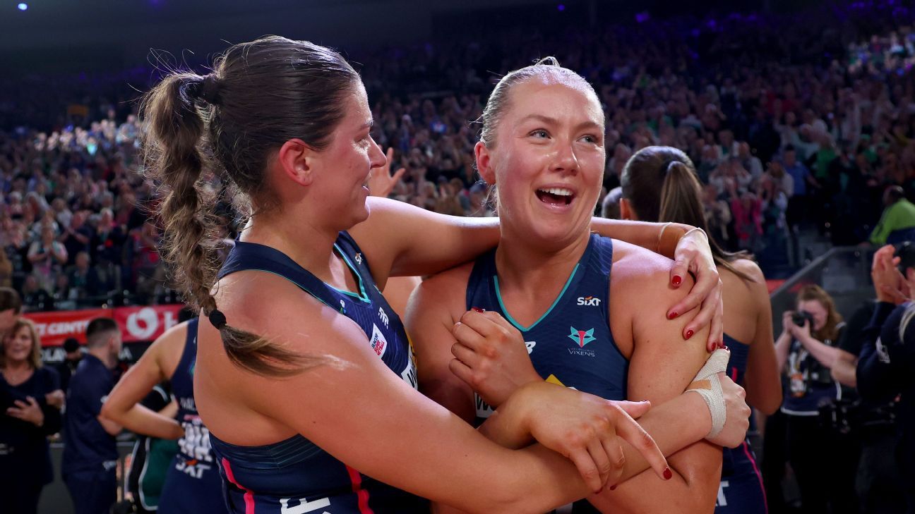 Vixens upset Fever in Super Netball final thriller - ESPN