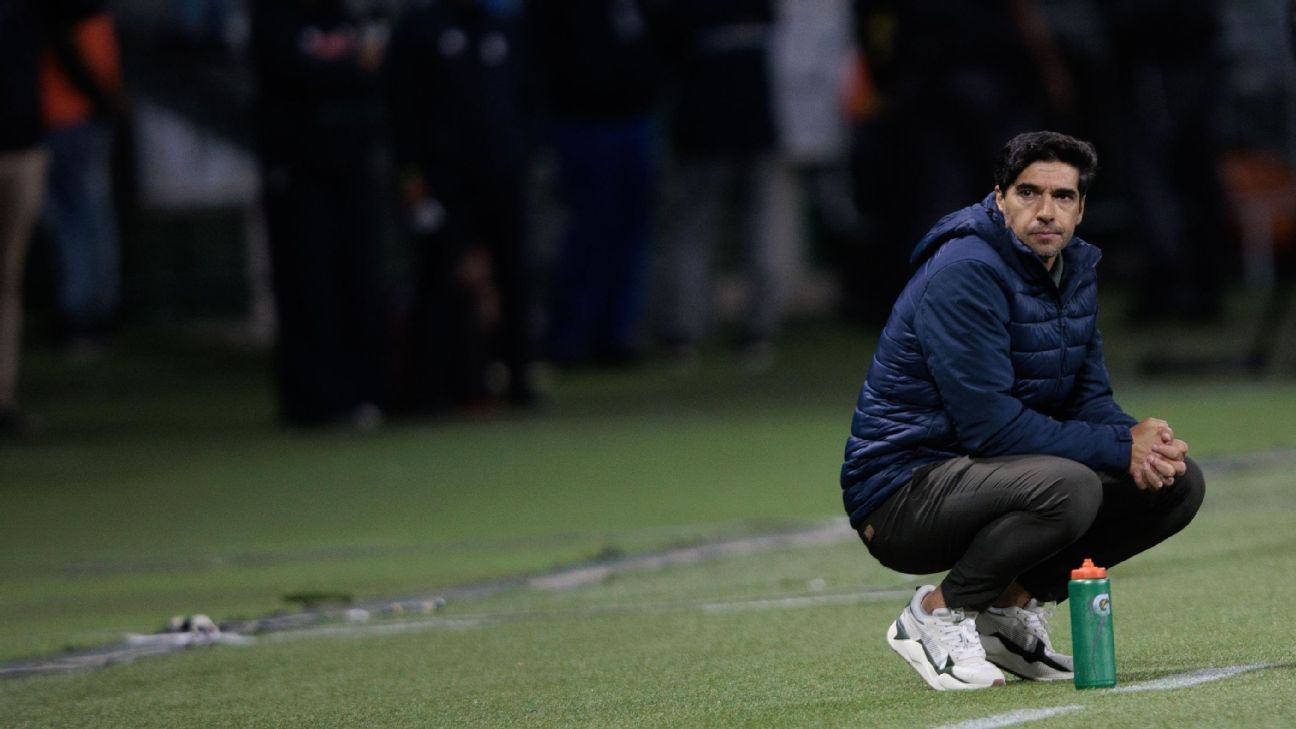 Abel cobrado no Palmeiras: clube planeja renovar com técnico experiente.