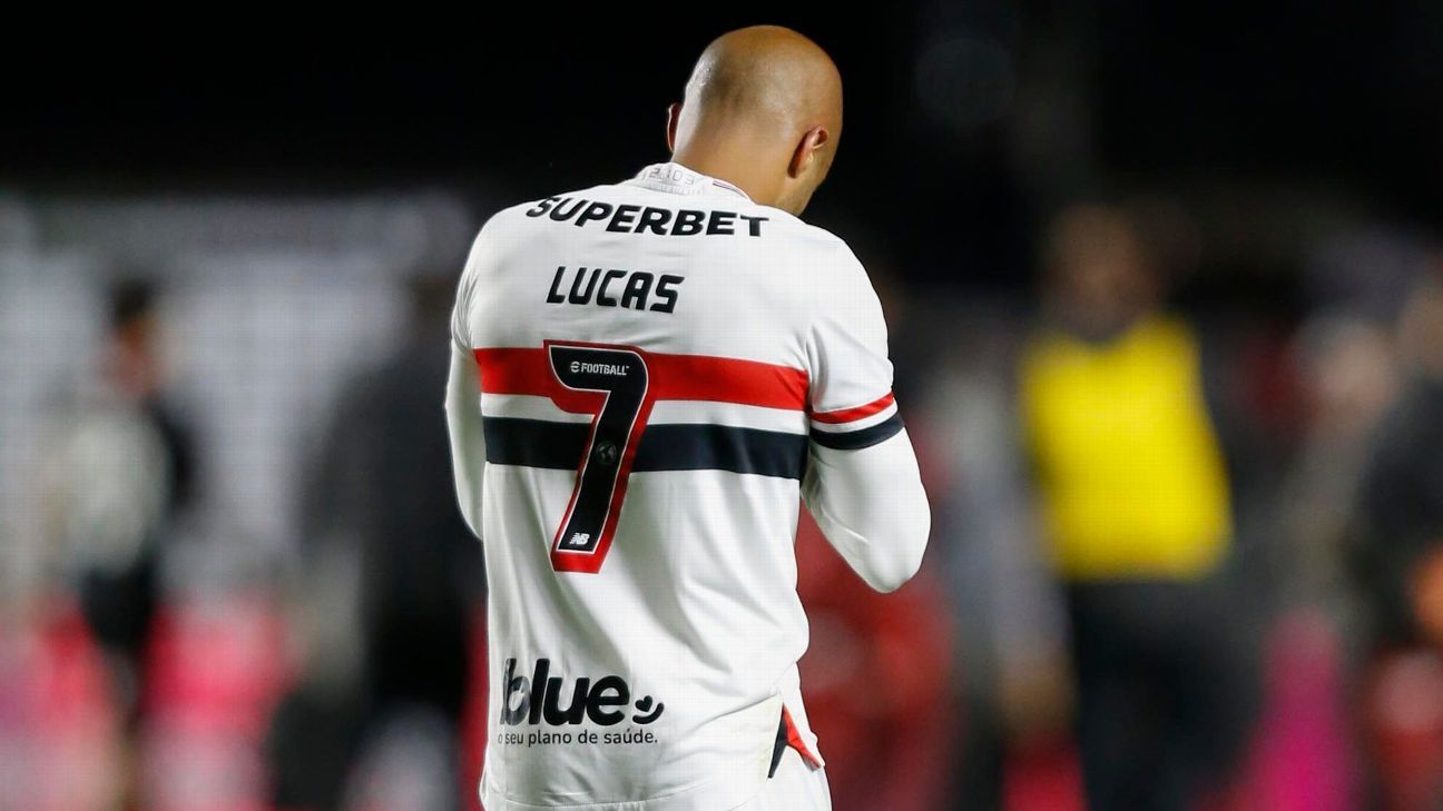 Lucas preocupa após ficar fora de São Paulo x Atlético-MG? Entenda situação e planos