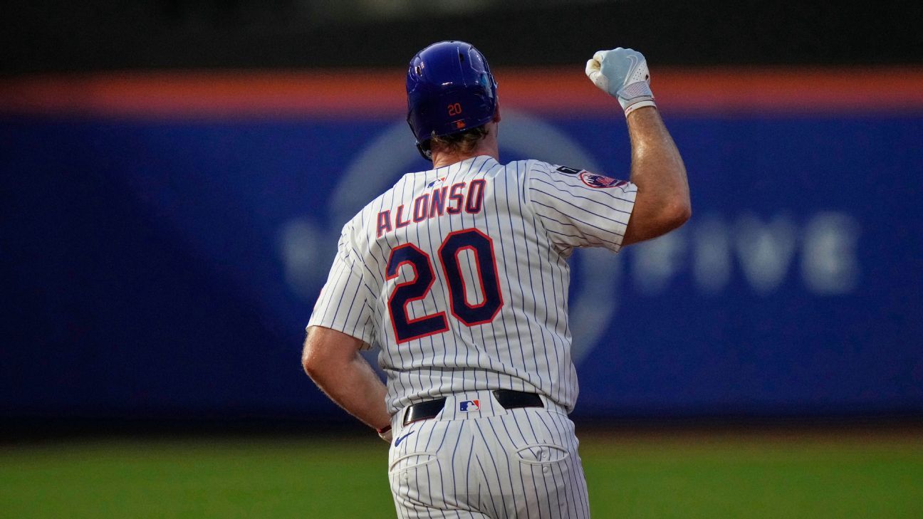 Alonso passes Strawberry as Mets' new HR king